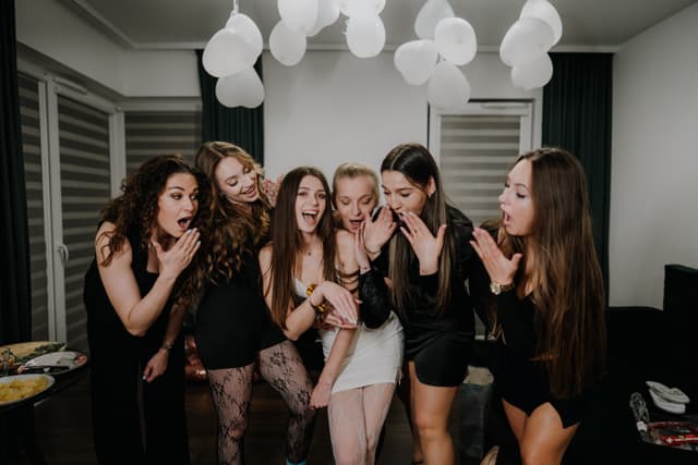 Naturalne ujęcia podczas imprezy